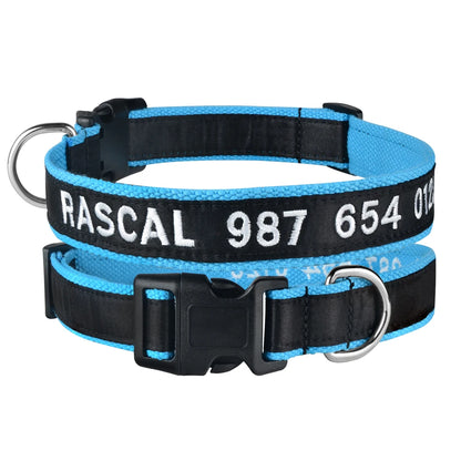 Customized Embroidered Nylon Collar